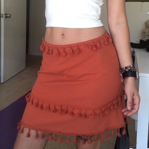 Beautiful Layered Tassel skirt! ✨